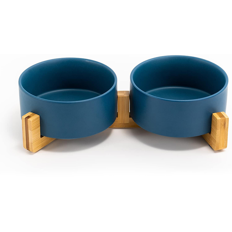 Non-Slip Ceramic Pet Bowl Set